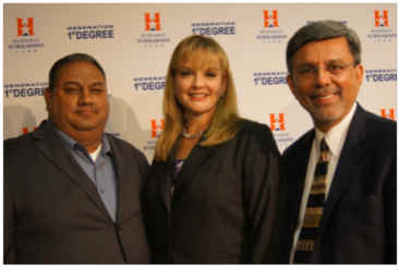 Gil and Jacki Cisneros with  HSF President & CEO